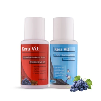 

New 12% Brazilian Keratin Hair Care For Straightening Hair Repairs By Dry Damaged High 100ml Keratin+Purifying Shampoo