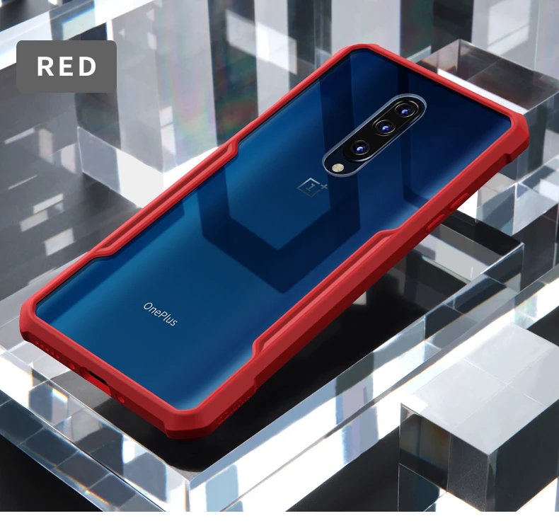 Для Oneplus 7 Pro Чехол Shookproof прозрачный Xundd защитный чехол подушка безопасности Бампер чехол кольцо Kictick для 1+ 7 Pro крышка