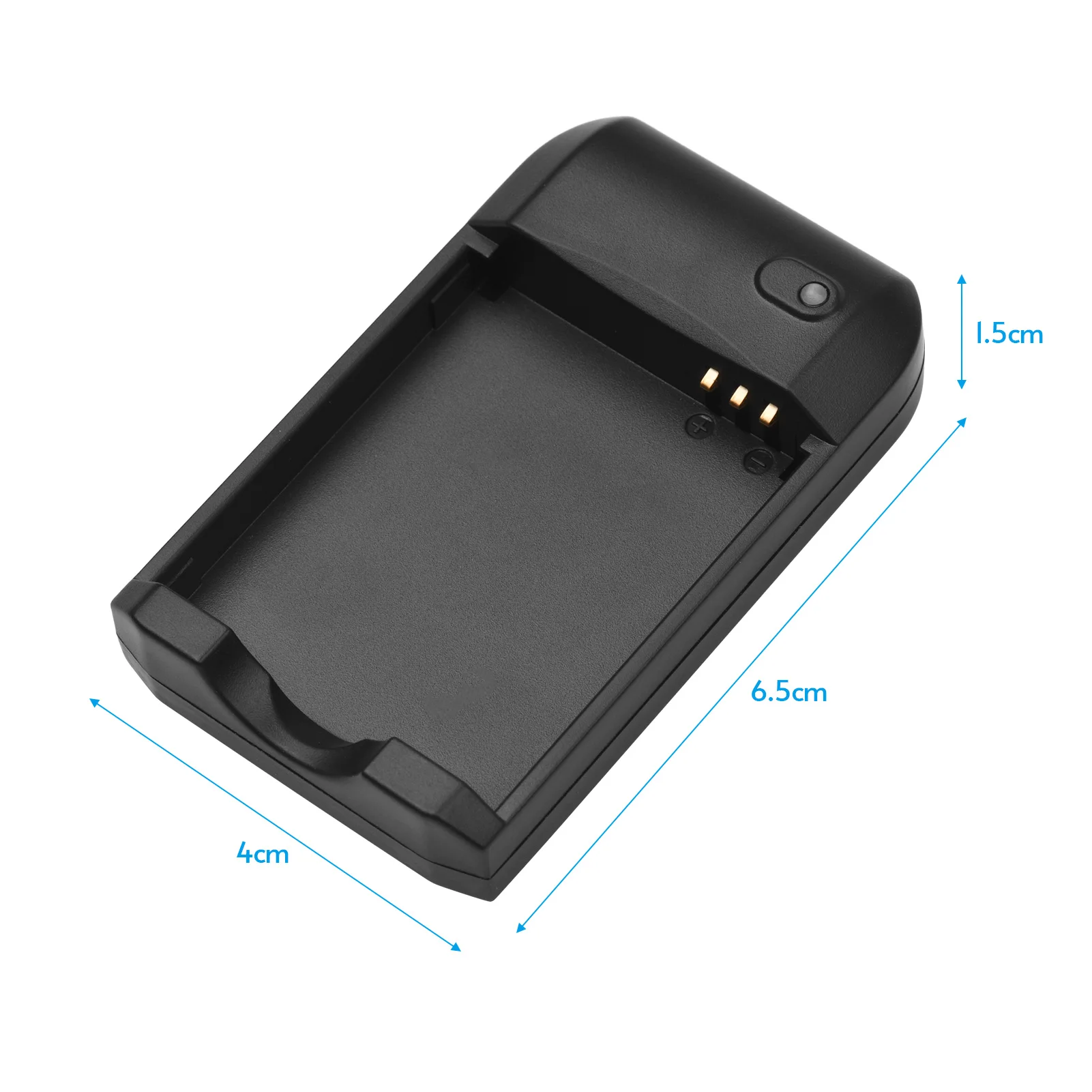 Battery Charger Adapter NP-6L Battery Charger with LED Indicator Light + 2pcs NP-6L Batteries 3.7V 700mAh with USB Charging Cable