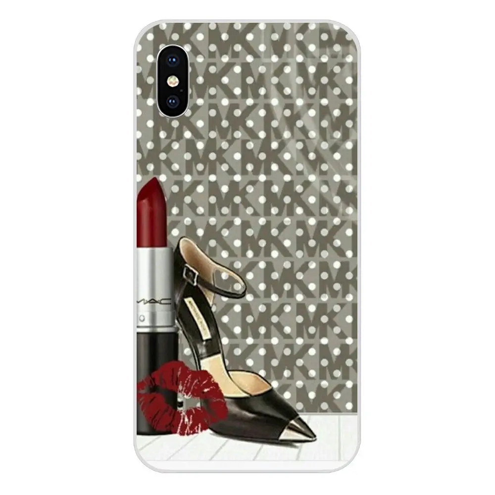 Чехол из мягкого ТПУ Модный чехол для телефона для Galaxy J1 J2 J3 J330 J4 J5 J6 J7 J730 J8 mini Pro розового цвета для макияжа