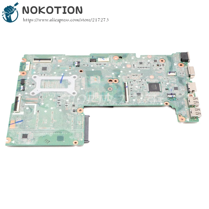 lower price  NOKOTION 830938-601 830938-501 830938-001 DA0X61MB6G0 For HP 430 G3 laptop motherboard I5-6200U CPU