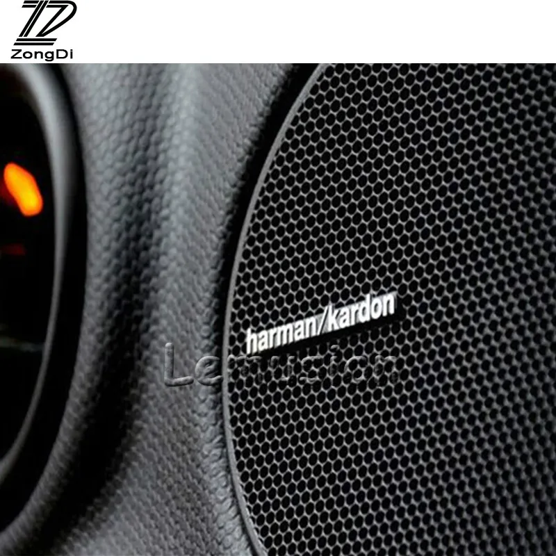 Автомобильные наклейки для аудио видео Динамик Для Harman Kardon Saab Chevrolet Cruze VW Passat B5 B6