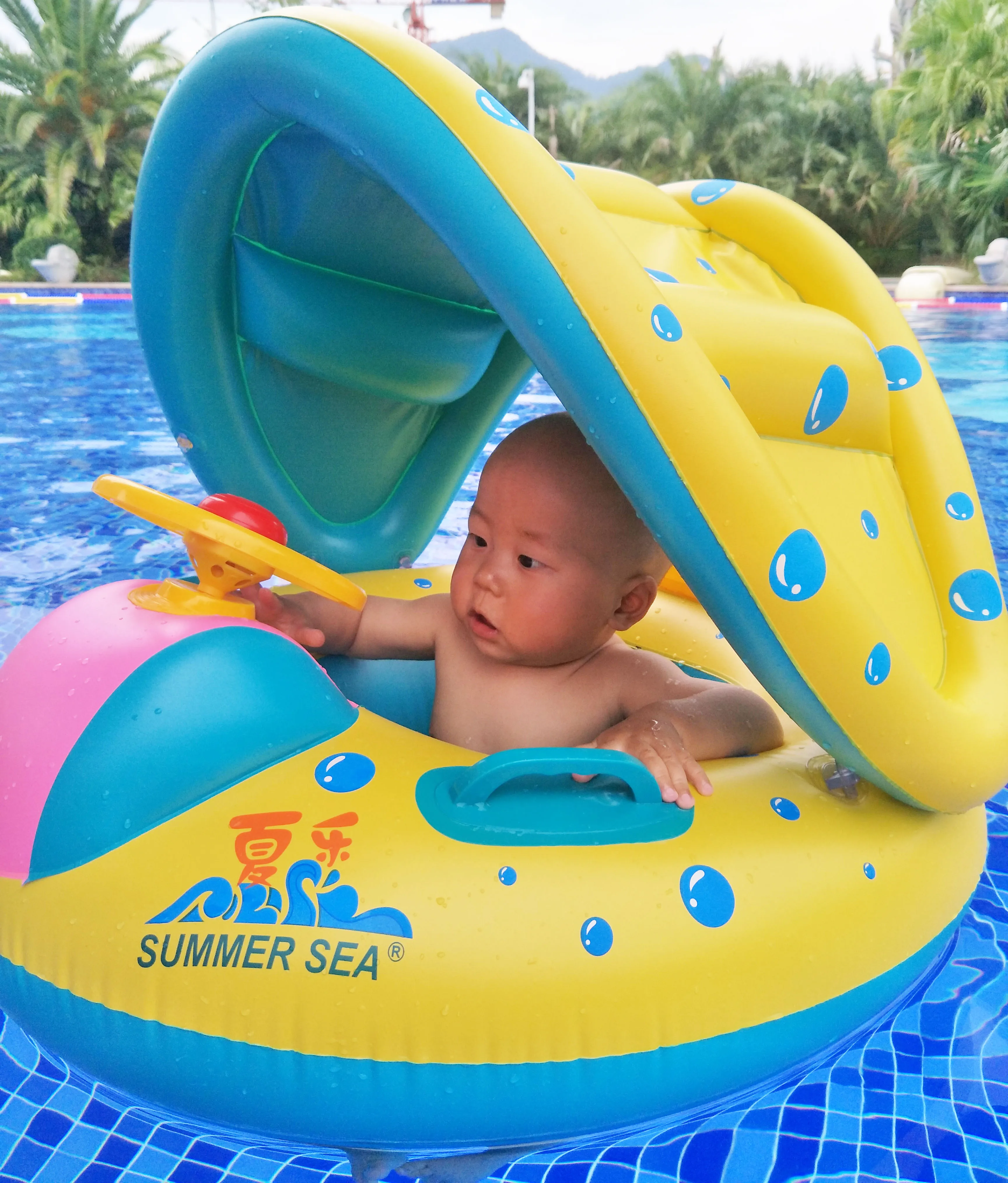 baby inflatable pool seat