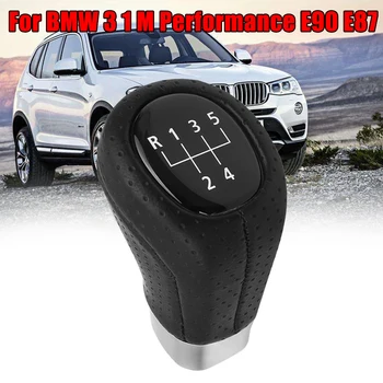 

5/6 Speed Manual Gear Shift Knob Shifter Lever For BMW 3 1 M Performance E90 E87