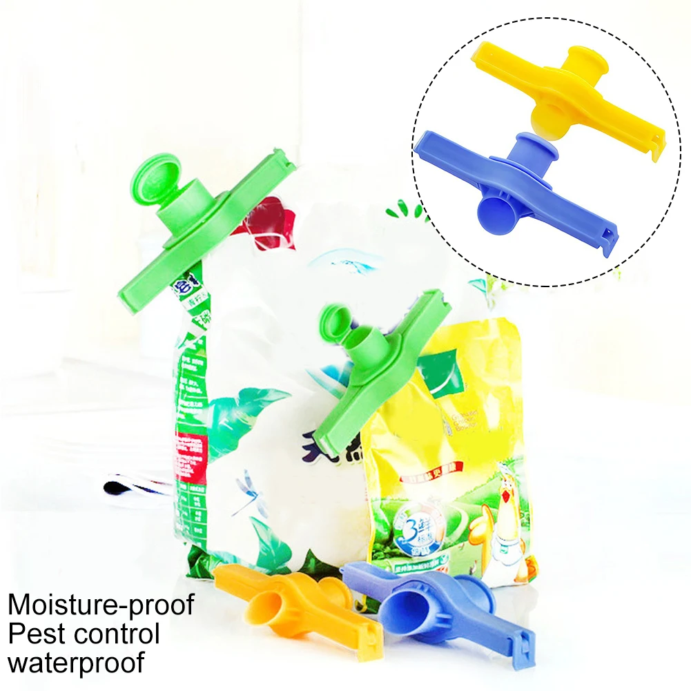

Portable Bag Clip Storage Food Fresh Clips Sealing Kitchen Sealer Reusable Kid Powder Package Kitchen Tool Accessories Gadgets