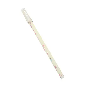 

10 Pcs Creative Cartoon Small Floral Gel Pen Cute Pen Black Kawaii Learning Pen Office Stationery Water-Base School Student S6Q2