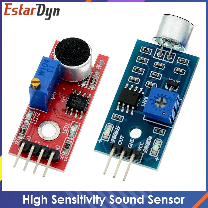 High Sensitivity Sound Microphone Sensor Detection Module For Avr Pic ...