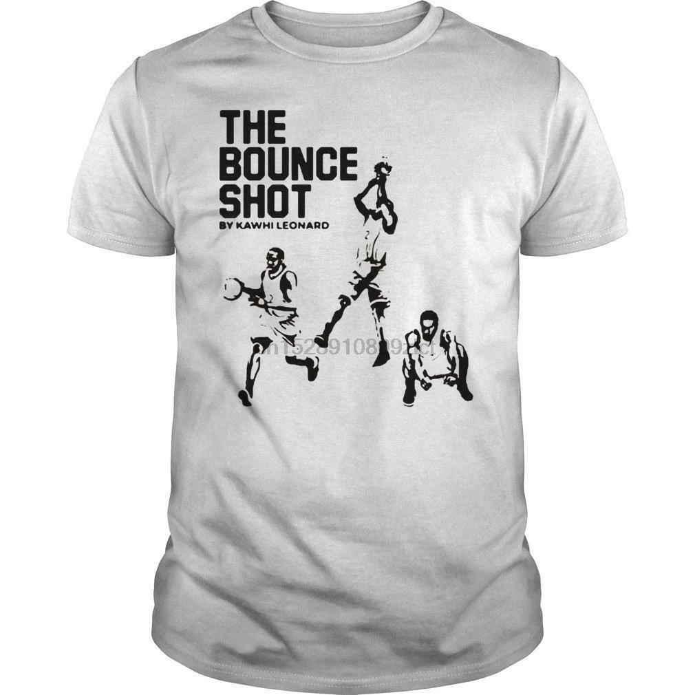 Мужская футболка The Bounce Shot By Kawhi Leonardo модная летняя 2019 |