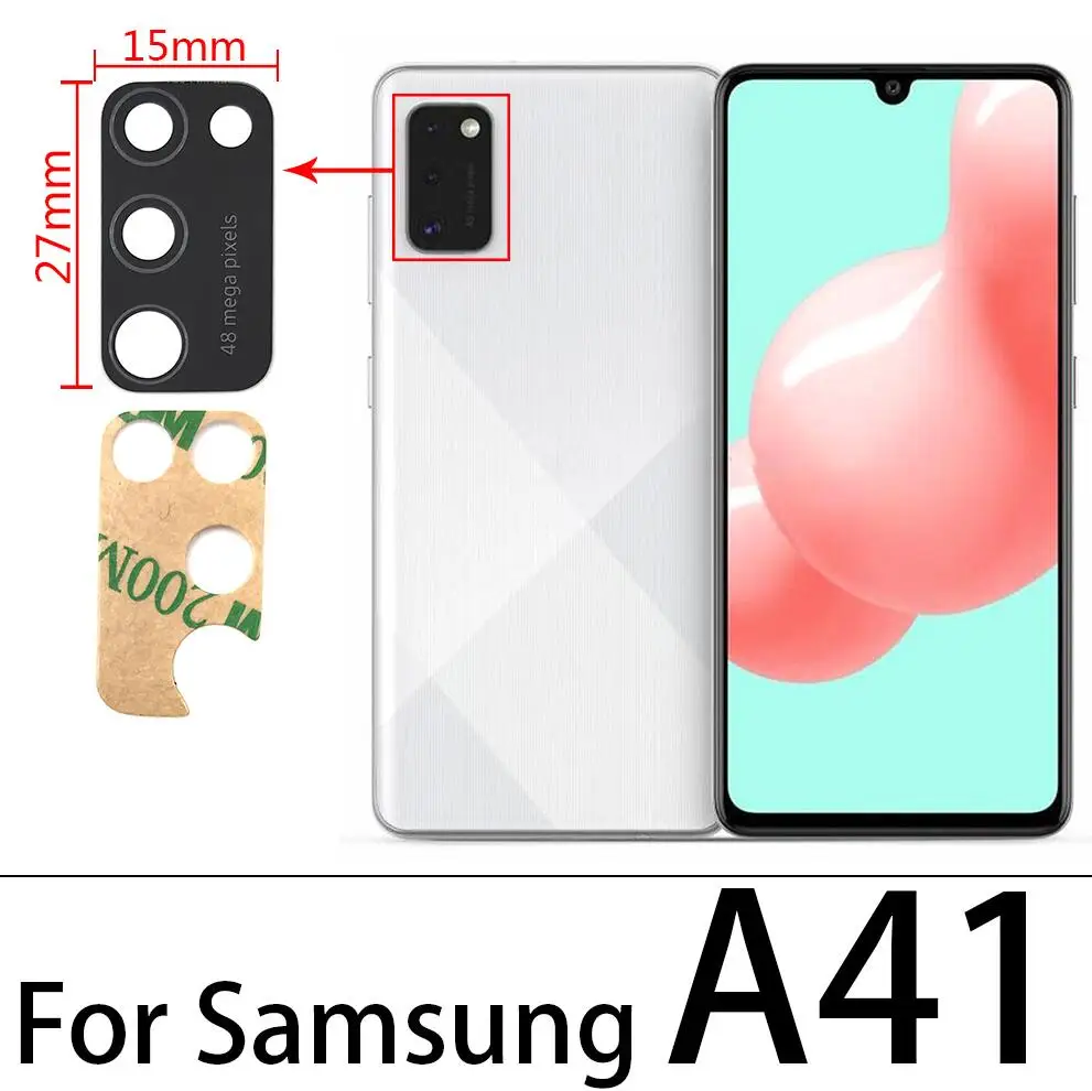 Новинка для Samsung Galaxy A30 A20 A10 A40 A50 A21S A30S A50S A70S A31 A51 A41 A71 S20 Задняя стеклянная крышка