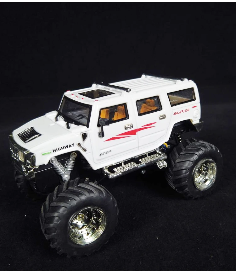 DasMikro нано полный пропорциональный RWD DIY RC шасси для 1/43 1/32 модификации - Цвет: White