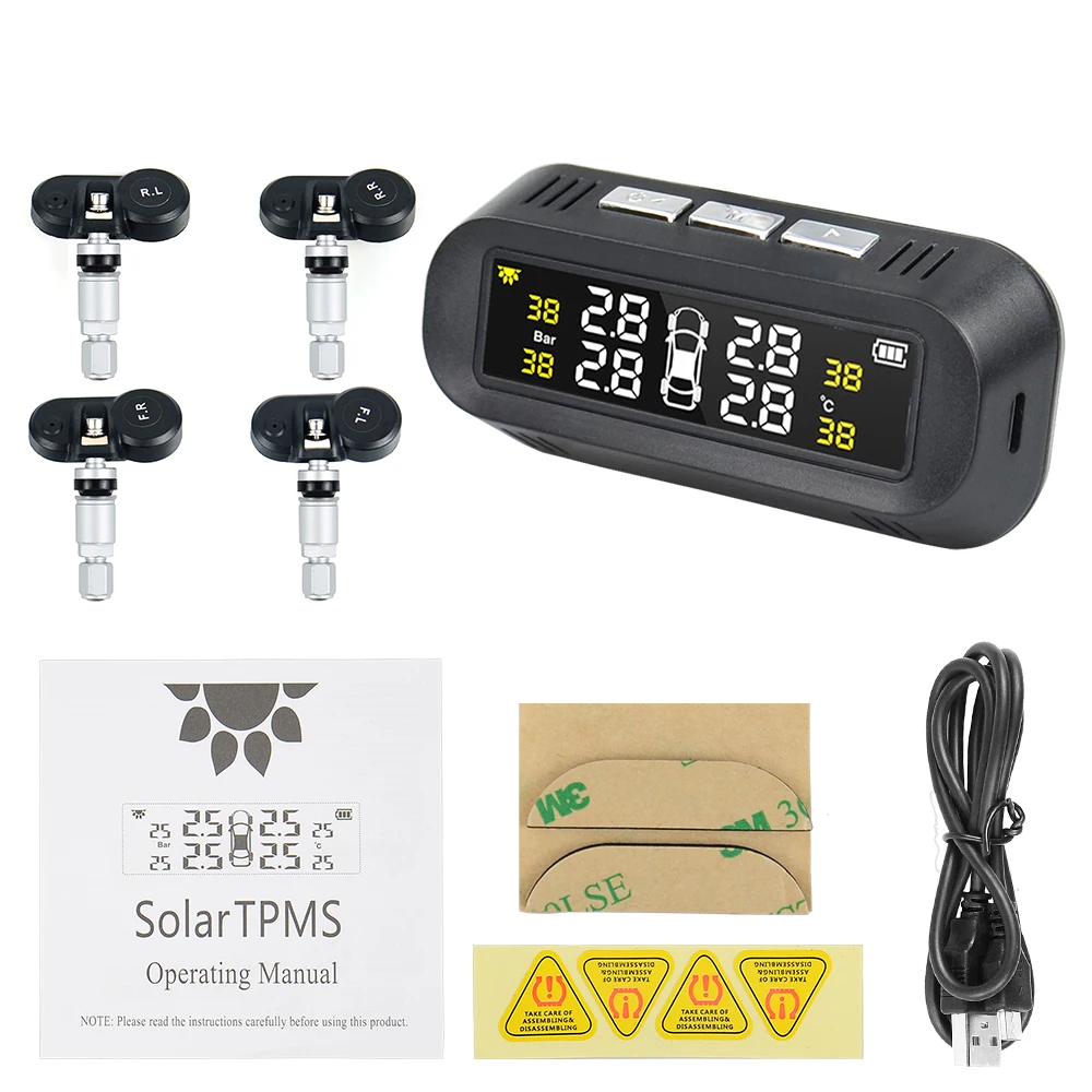2020 Ʈ ڵ TPMS Ÿ̾ з ͸ ý, ¾籤  LCD ÷, ڵ  Ÿ̾ з 溸 ý