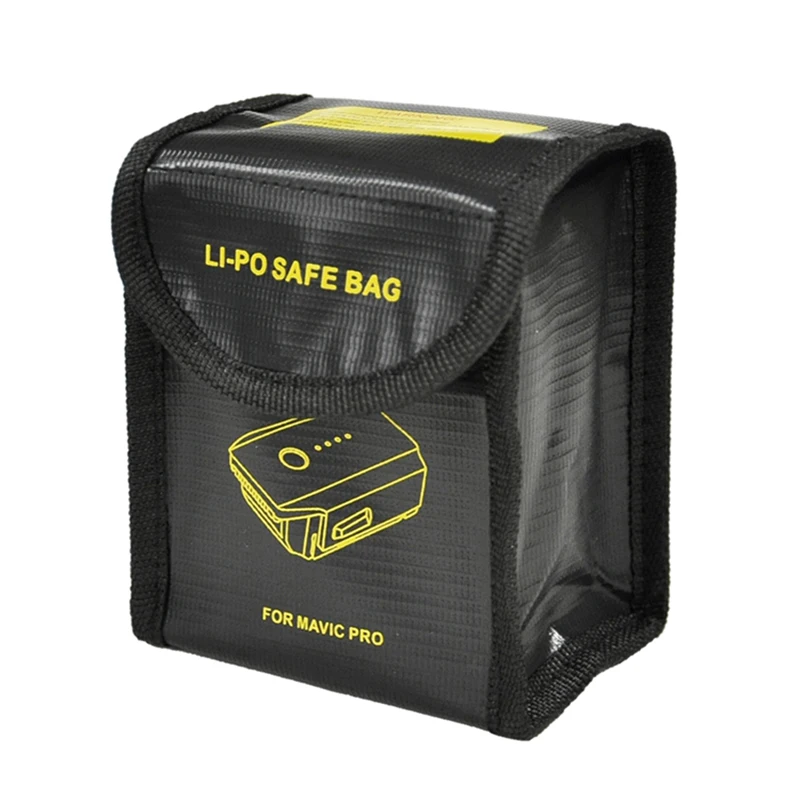 Для DJI Mavic Pro Drone Lipo чехол для батареи Взрывозащищенная безопасная сумка для хранения противопожарная Защитная радиационная защита коробка безопасности