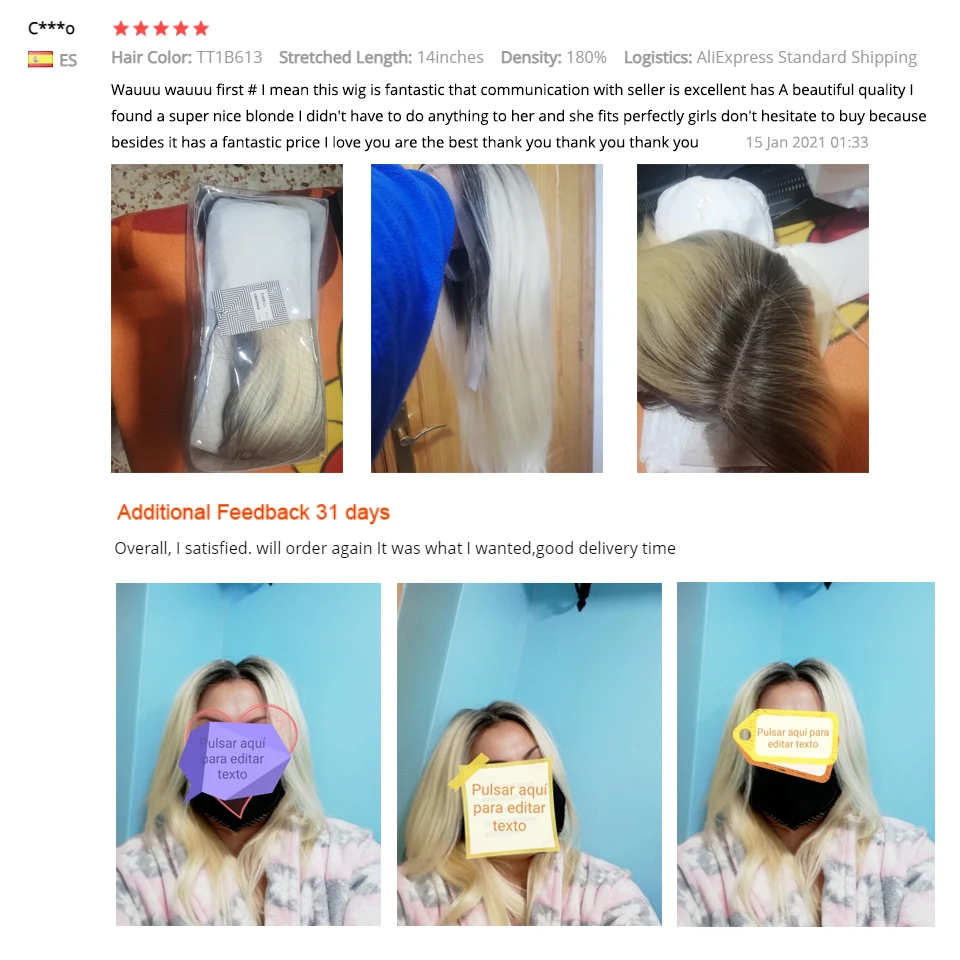 Рисунок 4 - Парики из человеческих волос Remy Forte