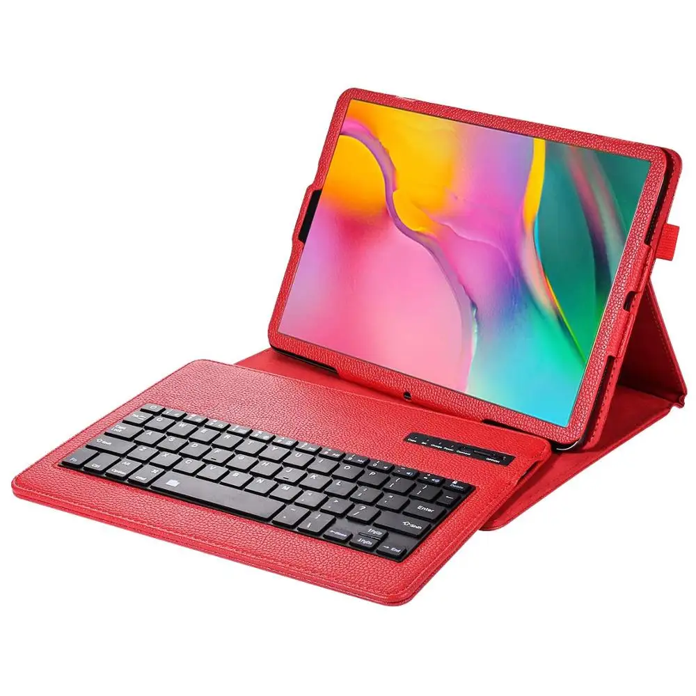 

Magnetic Coque for Samsung Galaxy Tab A 10.1 2019 T510 T515 Case with Keyboard PU Leather Funda for Samsung T510 Keyboard Cover