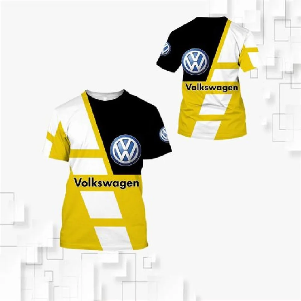 Hot sale new men's fashion t-shirt 3D digital printing thin locomotive sports t-shirt car logo oversized t-shirt 6XL
