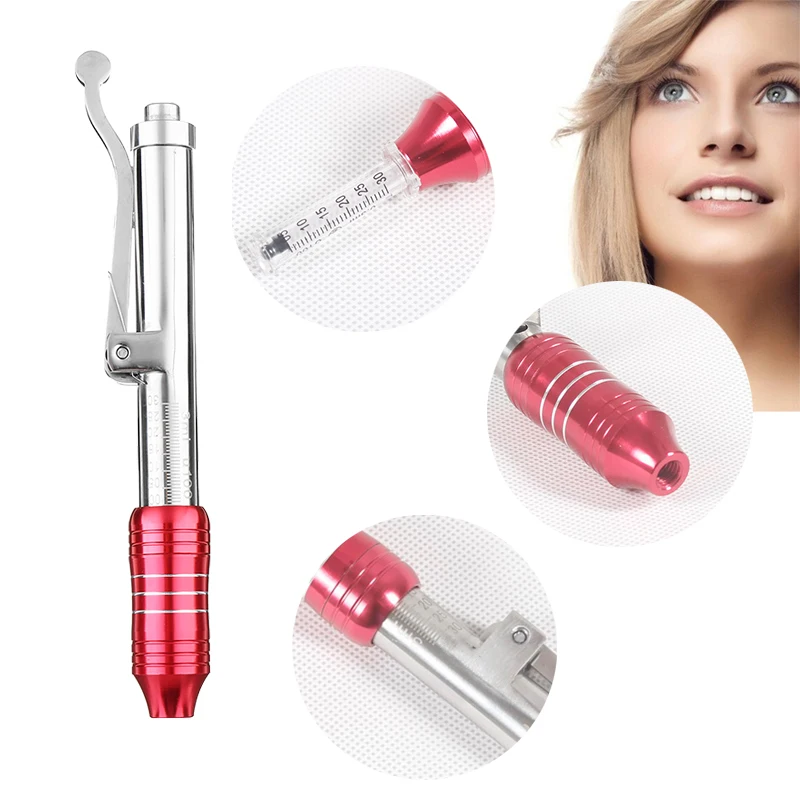 

3ml Red Hyaluron Pen Facial Care Tools Adjustable High Pressure Hyaluronic Atomization Pen Anti Wrinkle Skin Rejuvenation Tool