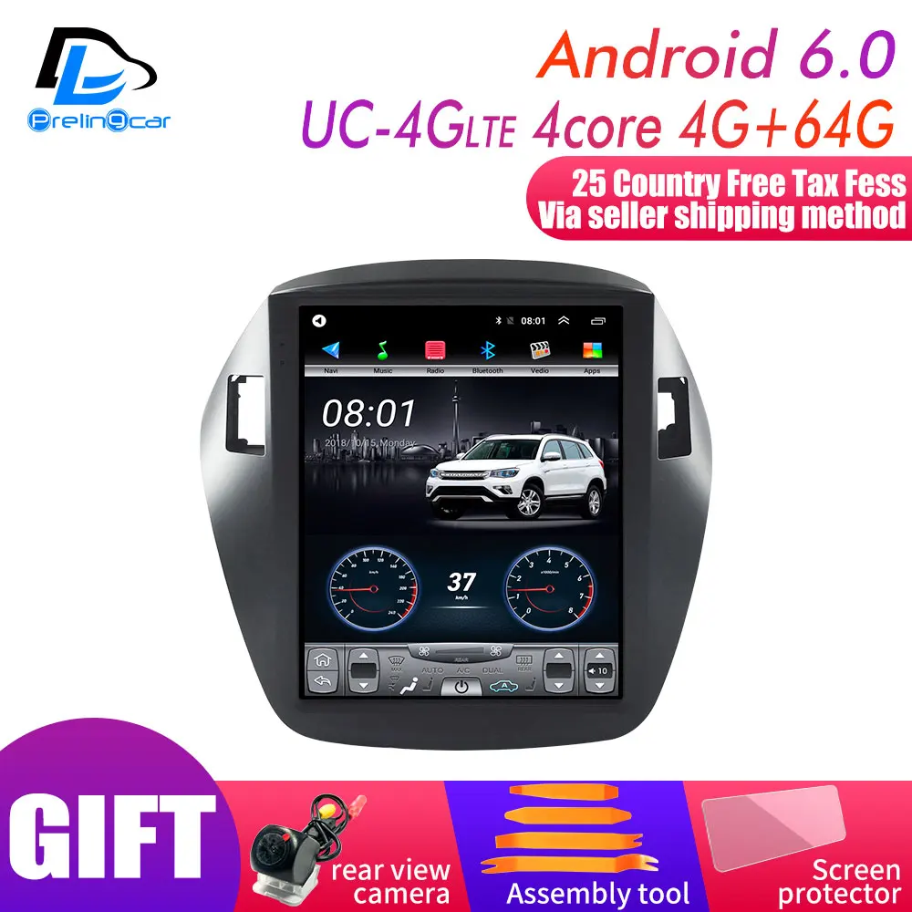 4G Lte 32G rom вертикальный экран android система Мультимедиа Видео Радио плеер для hyundai IX35 Навигация стерео - Цвет: UC-4G DSP 4G64G