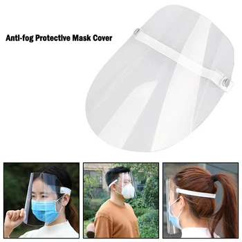 

Artudatech Full Transparent Face Mask Protect Anti-fog Outdoor Wind Shield Protective Cover