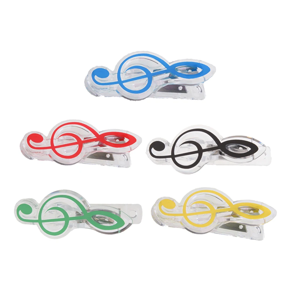 

Music Note Clip Music Clip Book Page Clip Plastic Music Stationary Book Clip Music Page Holder Book Page Holder Practice Parts