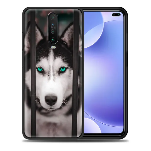 Alaskan Husky Dog Cute Puppy Boy Phone Case For Xiaomi Redmi Note 9S 9 8 10 Pro 8T 9C 9A 8A 7 K40 Silicone Smart Back Cover a11