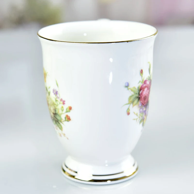 JOUDOO, креативная королевская семейная керамическая кружка, кружка для кофе, молока, чая, чашки, 350 мл, золотой ободок, инкрустация, фарфоровая чашка для завтрака