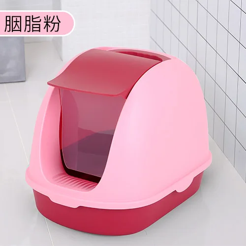 Extra Large Cat Litter Box Fully Closed Indoor Home Gardon Cat Litter Box Sandbox Enclosed Cuvette Wc Pet Supplies OO50MS Extra Large Cat Litter Box Fully Closed Indoor Home Gardon Cat Litter Box Sandbox Enclosed Cuvette Wc Pet Supplies OO50MS
