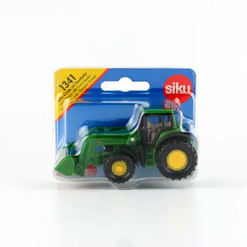 

SIKU 1341/Diecast Metal Model/John Deere with front loader Engineering Farm Tractor/Educational Car/Collection/Gift For Kid