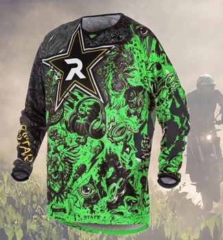 

New Hot Sale Men Motocross Jersey GP Cosmic Camo Jersey Dirt Bike MTB DH Sports Apparel