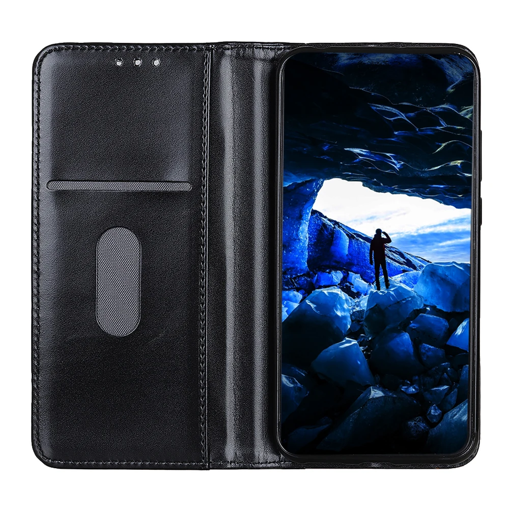 Для zte Blade V10 Vita защитный чехол из искусственной кожи с откидной подставкой Магнитный ударопрочный кошелек с отделениями для карт