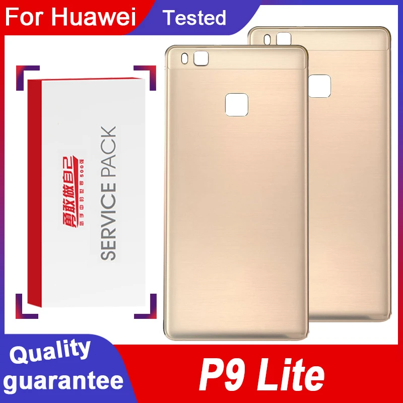Huawei P9 Lite Glass Battery Cover Replacement Back Rear Door Housing Case For Huawei P9 Lite With Adhesive Sticker - Mobile Phone Housings & Frames - AliExpress
