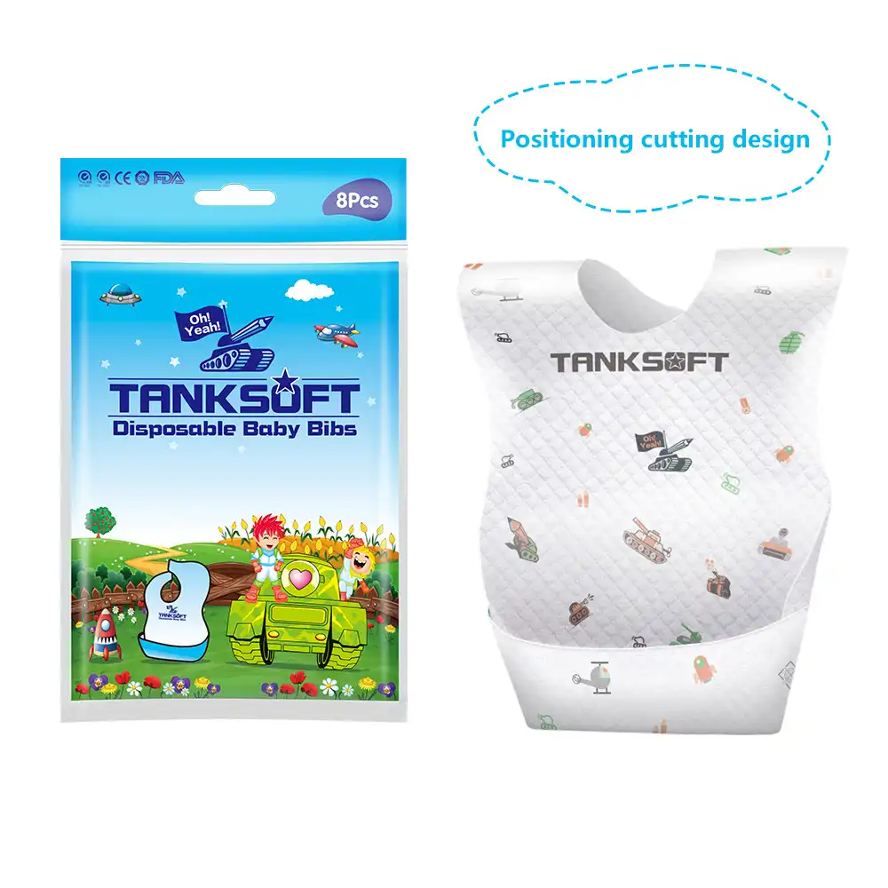 Bavoirs Jetables Pour Bebe Mangeant Des Bavoirs En Papier Salive 8 Pieces Sac Bavoirs En Tissu Non Tisse Impermeable Pour Enfants Bebe 0 36 Mois Aliexpress
