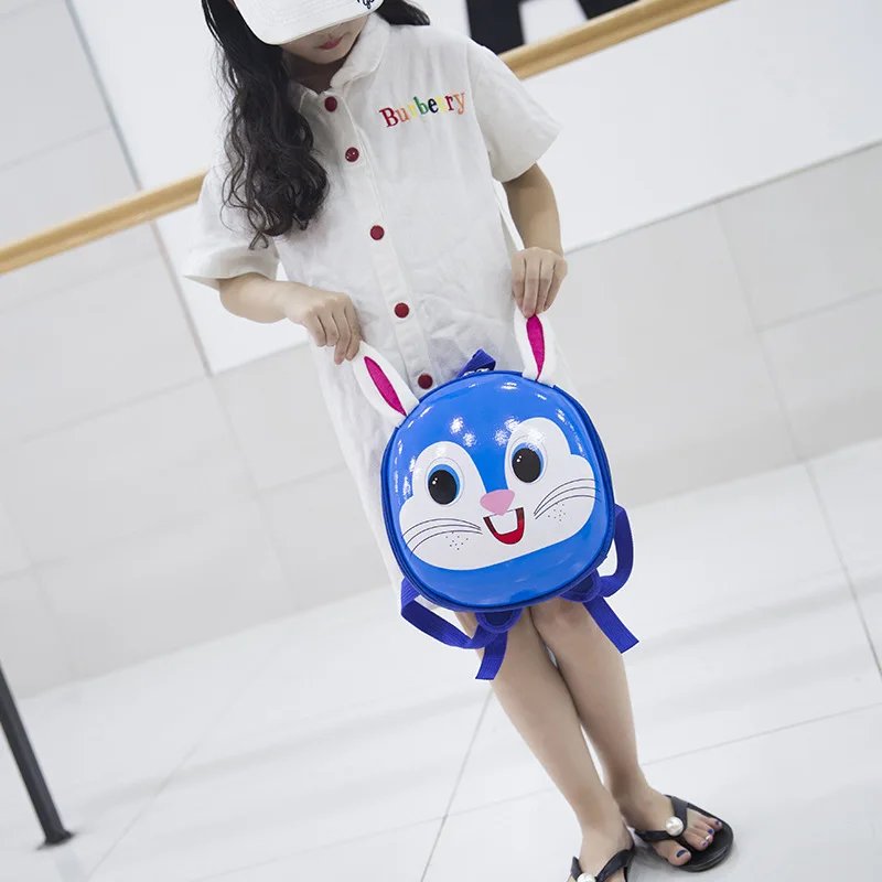 

New Style Egg Shell Rabbit School Bag Kindergarten Primary Class Men And Women Baby Backpack 1-4-Year-Old Cute Cartoon Bag Fashi