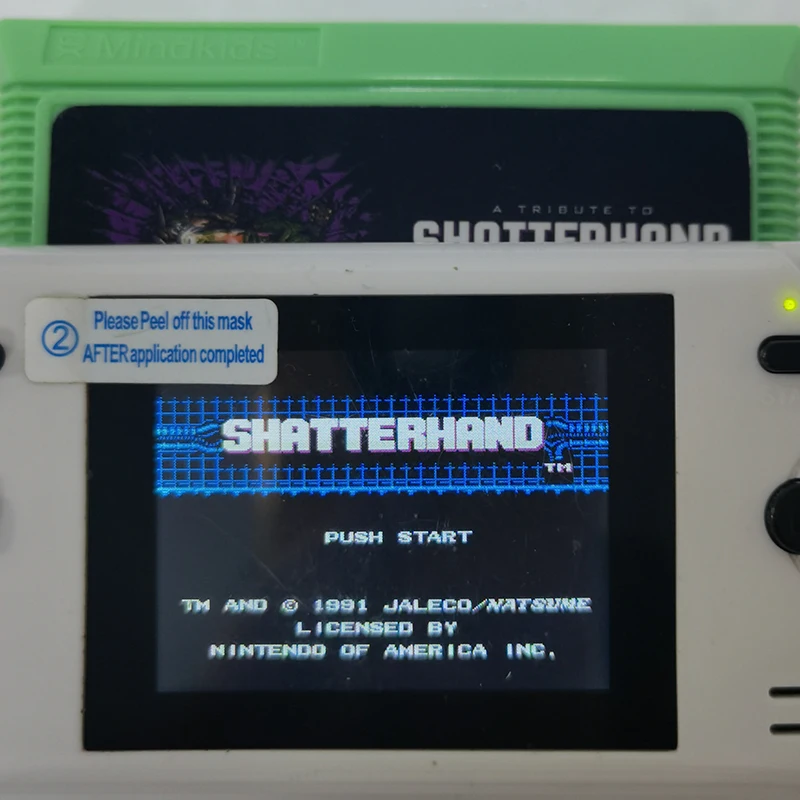 Shatterhand Nes/FC Card For 60 Pin 8 Bit Game Player