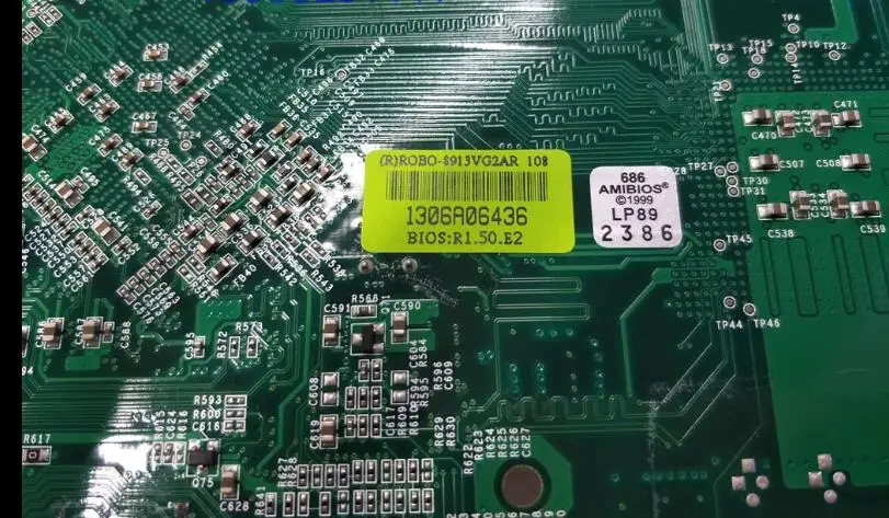 Очень хорошая плата IPC ROBO-8913VG2AR полноразмерная cpu карта ISA PCI промышленная Встроенная плата PICMG 1,0 автобус с процессор ОЗУ 2* LAN