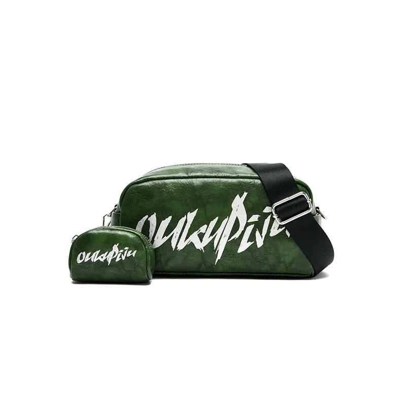 

New Arrival 2019 New Style Fashion Korean-style Soft Leather Shoulder Bag Western Style Versatile Lettered WOMEN'S Cross-body Ba