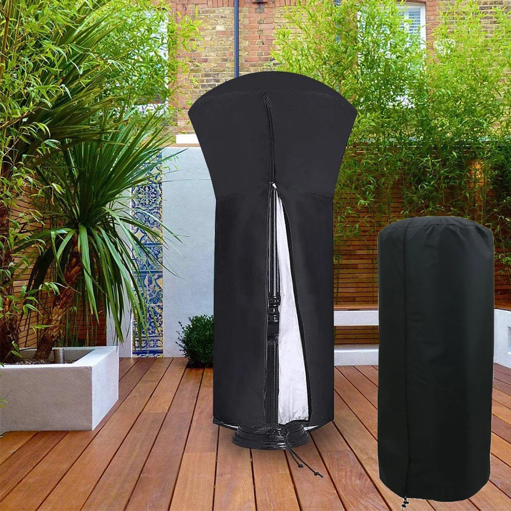 Garden Heater Cover Waterproof Courtyard Patio Heater Cover Gas Pyramid  Standup Outdoor Furniture Protector with Zipper - AliExpress