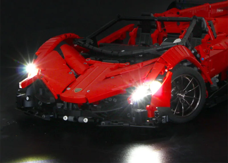 Радиоуправляемая машина, 20091 моторная техника, автомобиль, MOC-10559, Veneno Roadster, автомобиль, функция двигателя, автомобиль, строительные блоки, кирпичи для детей, Рождество