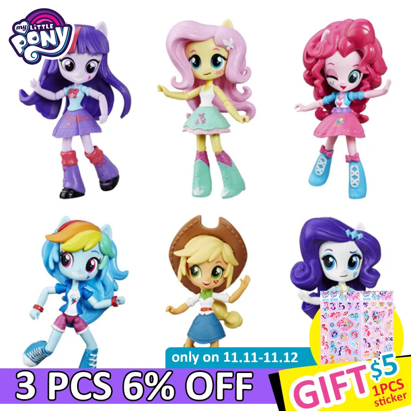 Оригинальный My Little Pony модные Селестия суставы двигаться Рэйнбоу Дэш ПВХ фигурка аниме фигурка дракона для детей Bonecas
