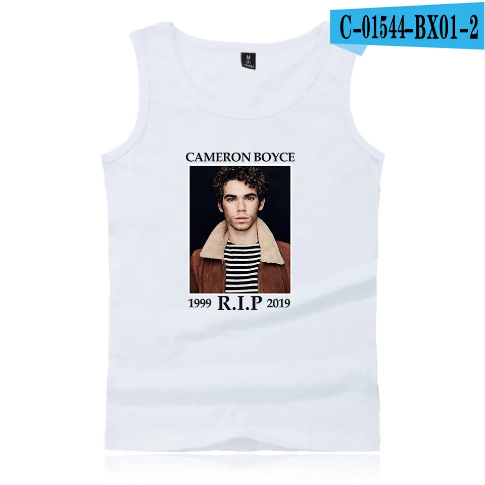 Cameron boyce горячая Распродажа майки мужские повседневные Модные уличные harajuku жилет мужские и женские топы - Цвет: C01544-2