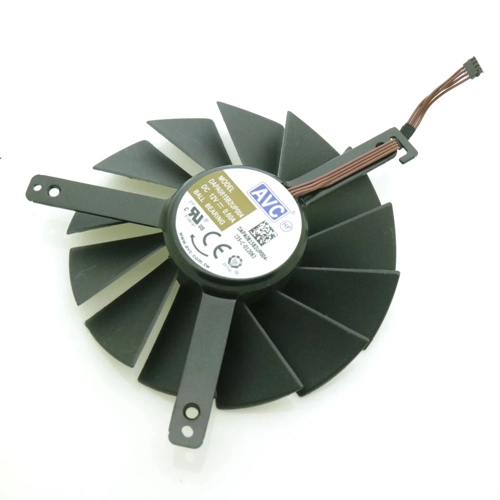 Ventola In Gpu Muslimatexlimb Dc12V 0.6A 85Mm Per Ventola Di Raffreddamento Della Scheda Grafica Nvidia Rtx 2070 Rtx2080 Rtx2080Ti