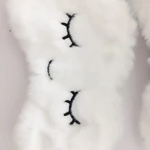 Спальная помощь дорожная повязка на глаза домашняя повязка на глаза маска для глаз от взлома тент офис Мультфильм Облако милые ресницы легкий мягкий плюш