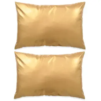 

Vidaxl Kissen-set 2 STK. Pu 40x60 cm golden
