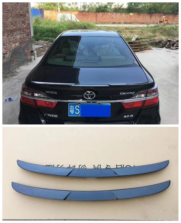 Высокое качество углеродного волокна/ABS автомобиля задний багажник спойлер