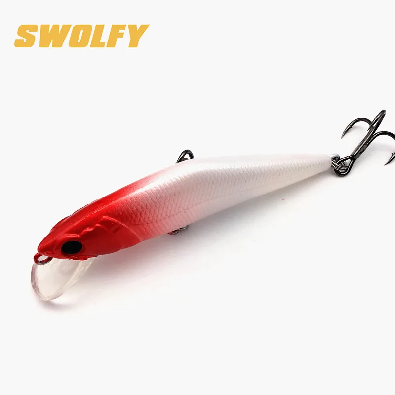 SWOLFY 1 шт. рыболовная приманка 6 5 см 7 г Гольян жесткая плотная неторопливая
