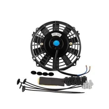

For 7-inch 12V ultra-thin radiator cooling thermoelectric fan and mounting kit car water tank fan car cooling fan