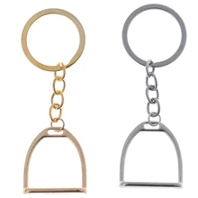 1 шт., простой элегантный дизайн, Западный хомут, брелок для ключей, вешалка для ключей, инструмент для мужчин и женщин, украшение для сумки, конный Конный конь