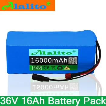 

36V battery 10S4P16Ah battery pack 500W high power battery 42V 16000mAh Ebike electric bicycle BMS