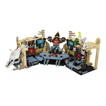 

1253pcs Samurai X Cave Chaos Building Blocks Bricks Compatible Ninjagoing 10530 Toys for Children Christmas Gifts
