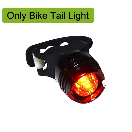 Only bike tail light 1200 мА/ч индукционный велосипедный светильник, передний USB Перезаряжаемый умный головной светильник с рогом, высокий люмен, светодиодный велосипедный фонарь, велосипедный светильник-вспышка - Цвет: Only bike tail light