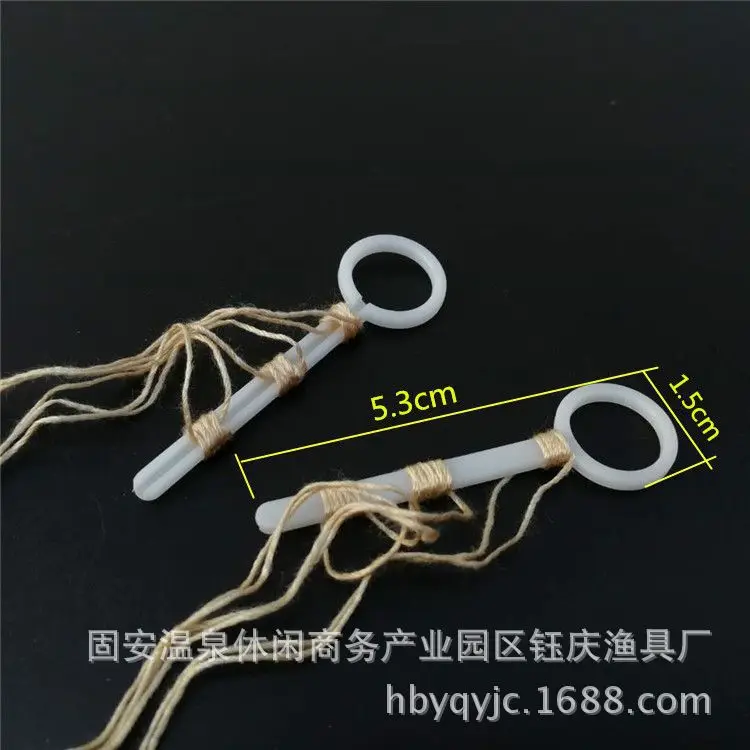 

Cotton Thread Knot Rock Fishing Small Accessories Fishing Cotton Thread Knot Line Stop Rock Fishing Cotton Thread Section Soft D